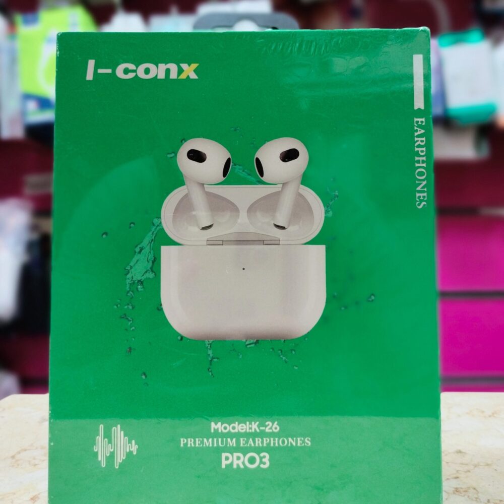 🎧 سماعة I-conx PRO3 اللاسلكية – جودة وصوت مميز بسعر رائع! 🔥