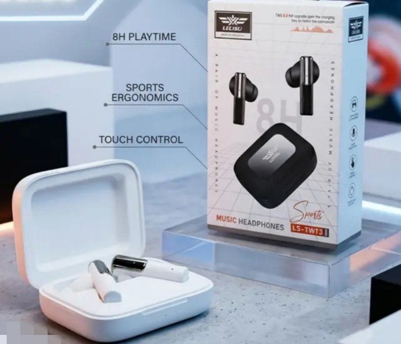 ايربود اصلية شركة LELISU LS-TW13 عزل ضوضاء 4 مايك