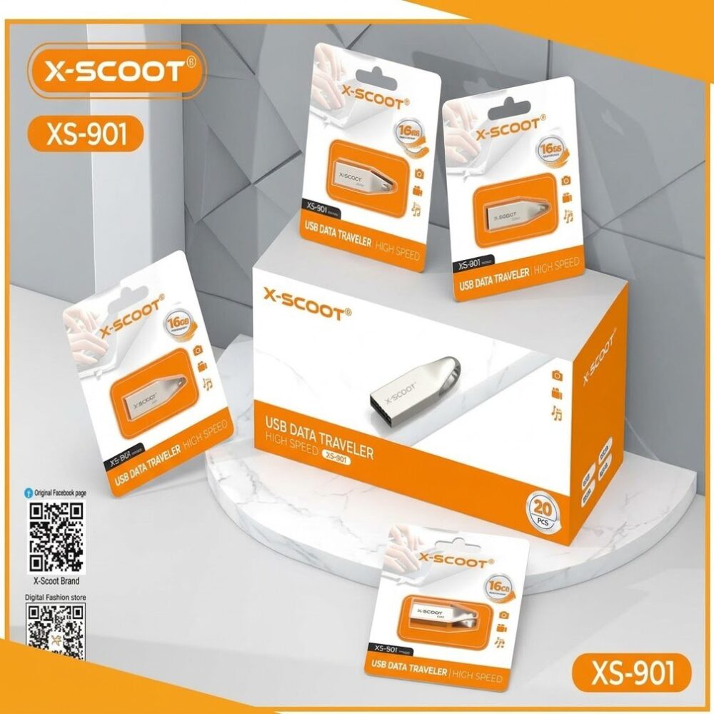 فلاشة 16 جيجا اصلية شركة X-SCOOT