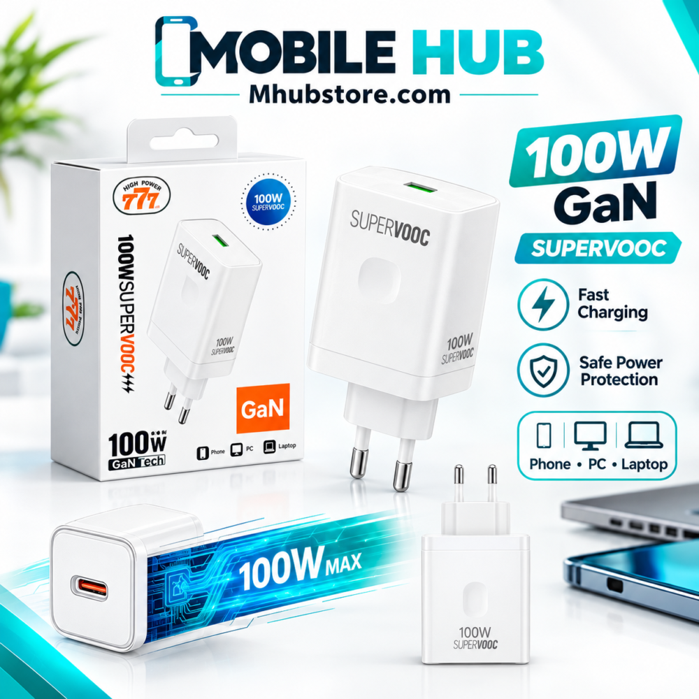 راس شحن  GaN SUPERVOOC 100W